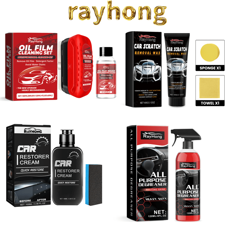 Rayhong Automotive Oil Film Cleaning Brush Glass Coating Set Rayhong Automotive Oil Film Cleaning Brush Glass Coating Set