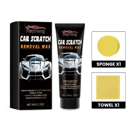 Rayhong Car Scratch Removal Wax & Cloth