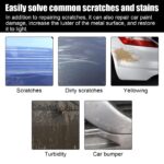 Rayhong Car Scratch Removal Wax & Cloth